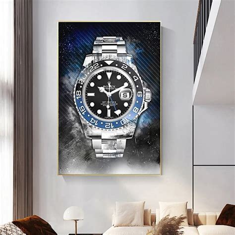 wandbild rolex|Rolex wall art designs.